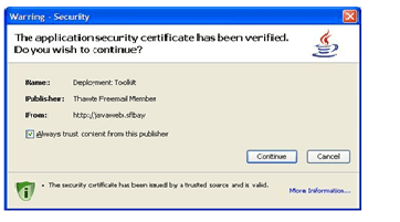 Java Code Signing